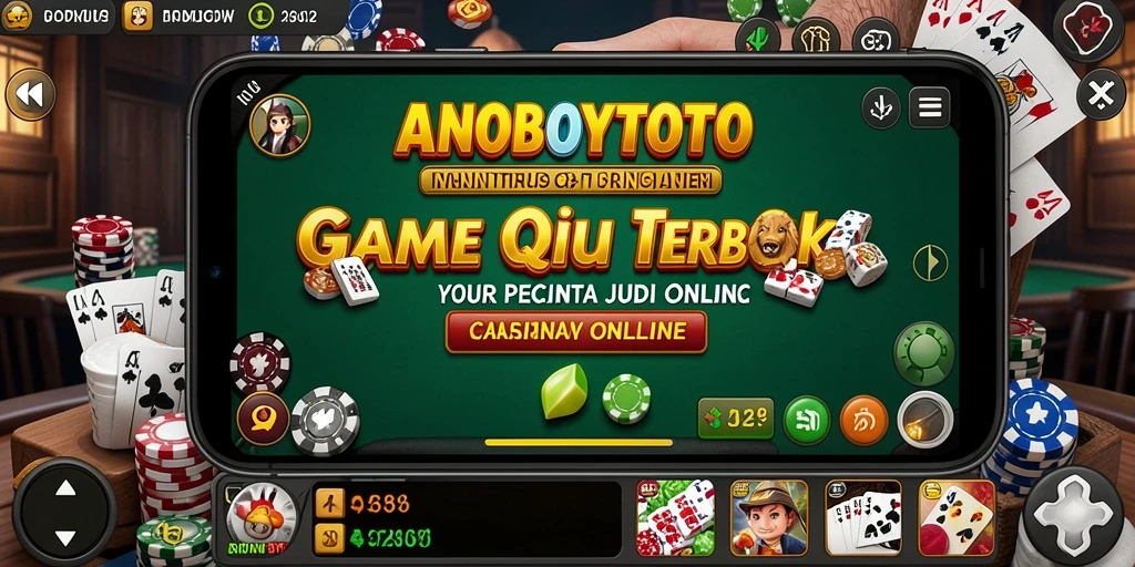 Tampilan gameplay QiuQiu yang menarik dan interaktif.