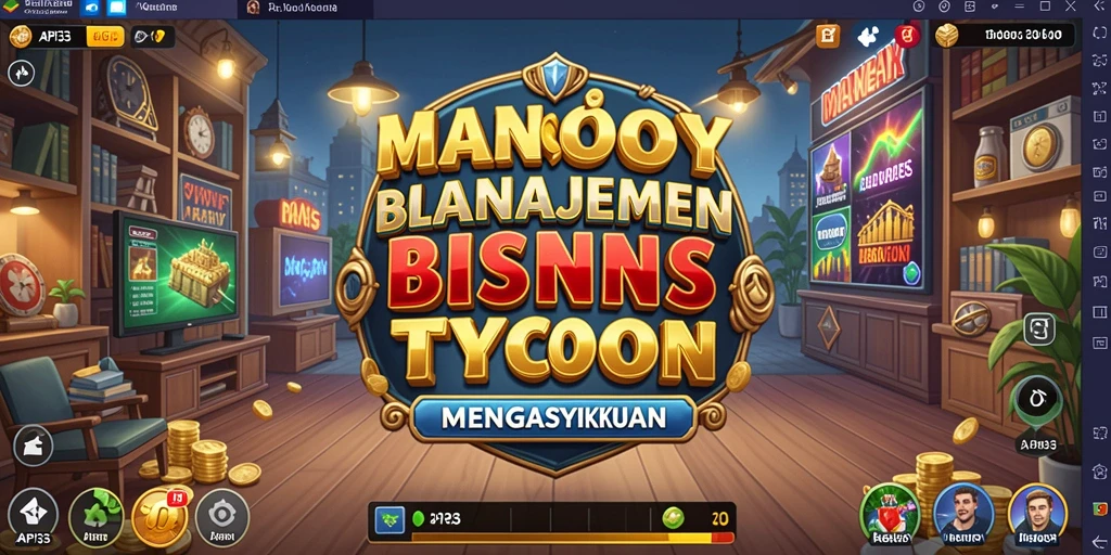 Tampilan gameplay Tycoon yang menarik dan penuh tantangan.