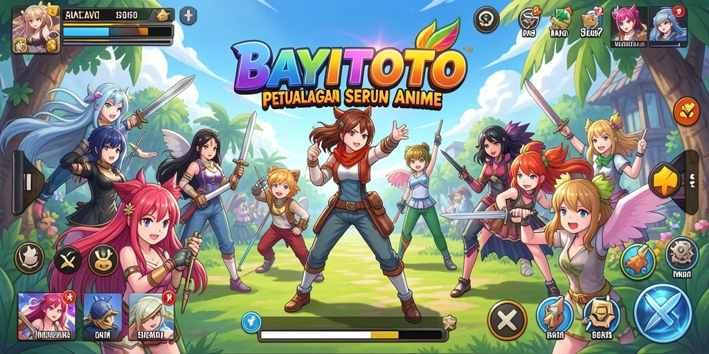 Gameplay seru menampilkan karakter anime favorit dengan grafis menawan.