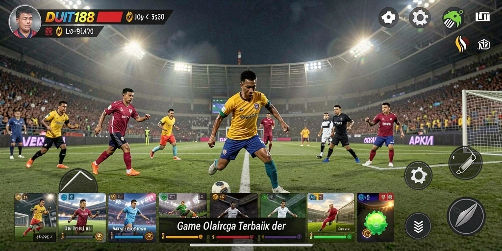 Tampilan gameplay yang seru dan penuh aksi dari DUIT188.