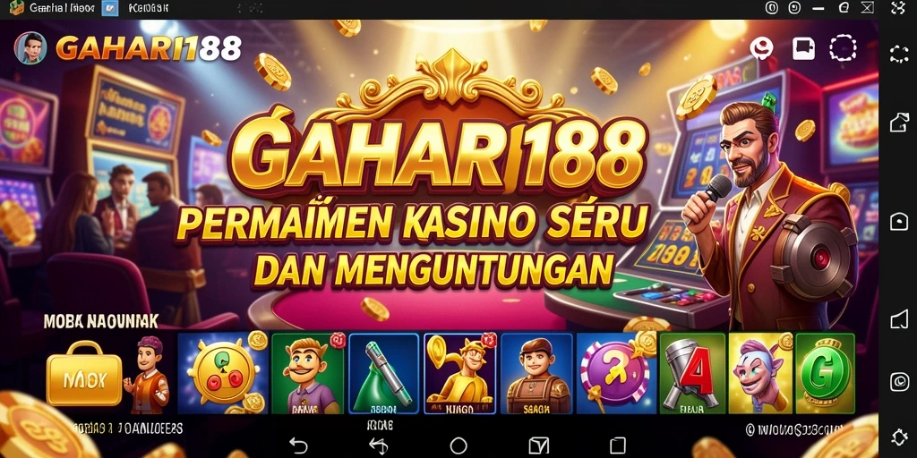 Screenshot GAHAR188 menampilkan gameplay yang menarik dan menegangkan.