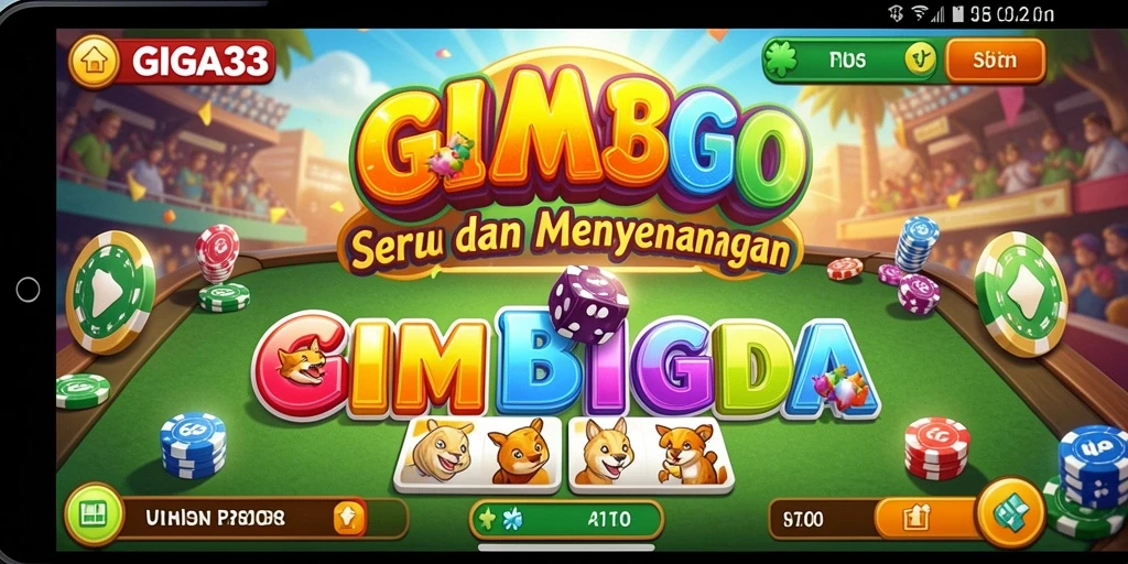Tampilan layar permainan GIGA33 dengan kartu Bingo yang menarik.