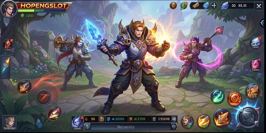 Tampilan gameplay HOPENGSLOT yang menegangkan dan menarik.