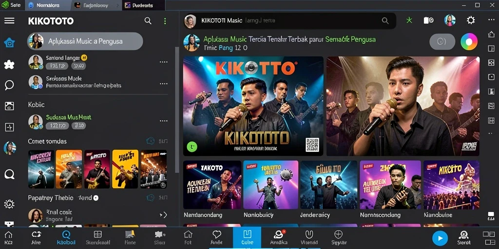 Tampilan gameplay KIKOTOTO yang menarik dan interaktif.