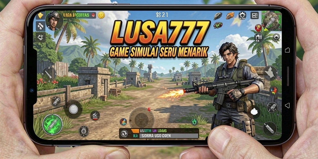 Tampilan screenshot utama LUSA777 yang menampilkan gameplay Simulation yang menarik.