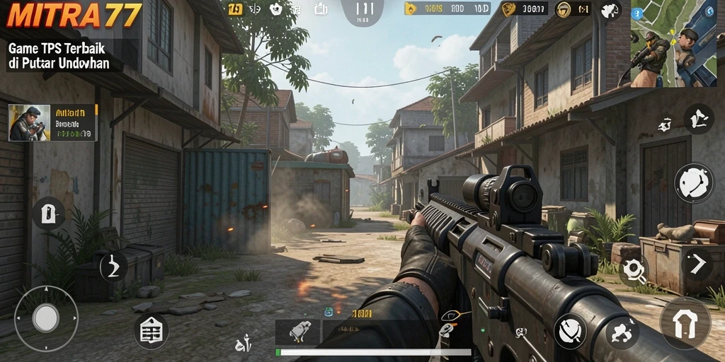 Gameplay menarik dari MITRA77 menampilkan pertempuran intens.