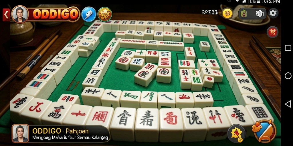 Tampilan gameplay ODDIGO dengan desain grafis yang menawan.