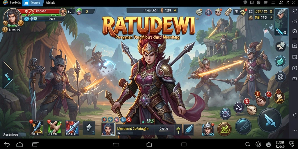 Tampilan gameplay <strong>RATUDEWI</strong> yang menantang dan menarik.