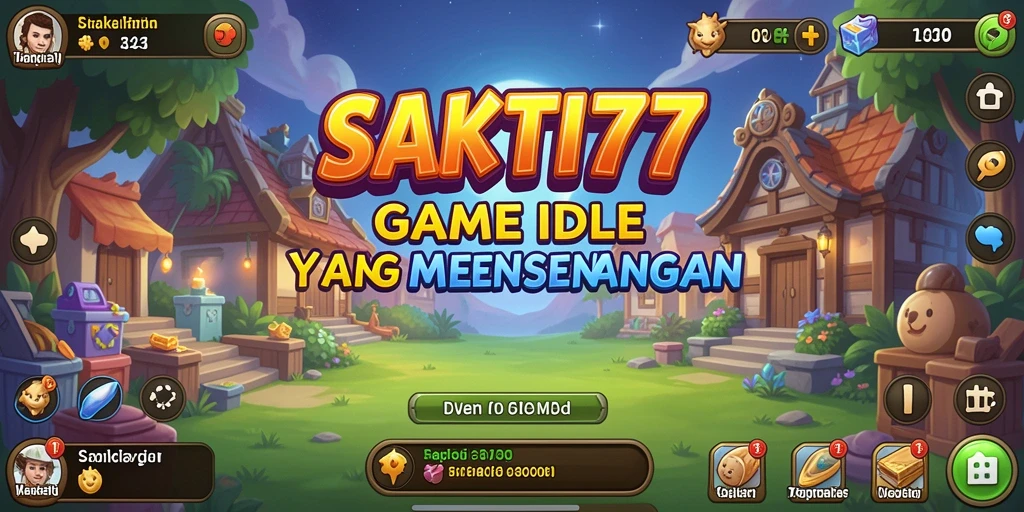 Tampilan gameplay SAKTI77 yang menarik dan interaktif.