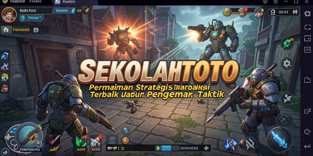Tampilan gameplay SEKOLAHTOTO yang menantang dengan strategi mendalam.